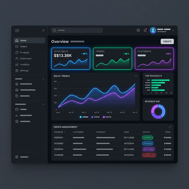 SaaS Dashboard
